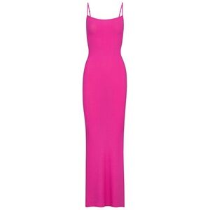 Skims hot pink bodycon dress